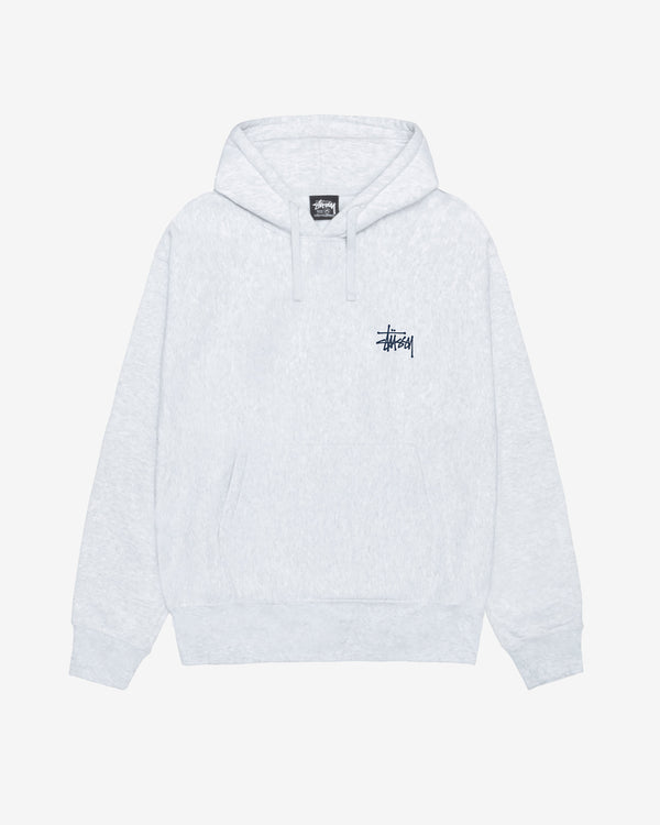 Stüssy - Men's Built In Usa Hood - (Ash Heather)