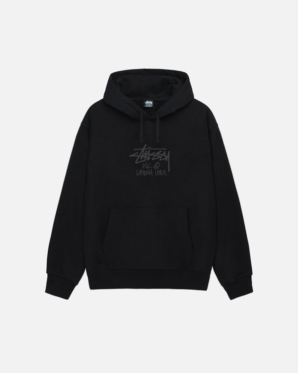 Stüssy -  Laguna Usa Hood - (Black)