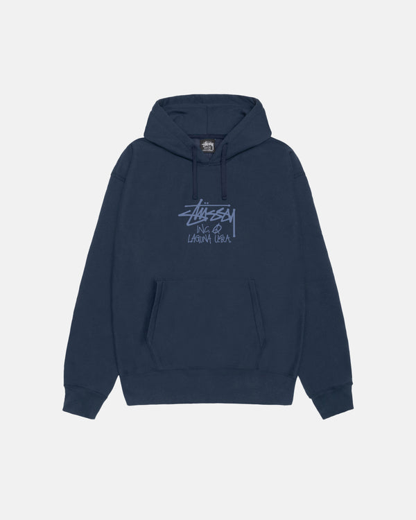 Stüssy -  Laguna Usa Hood - (Navy)