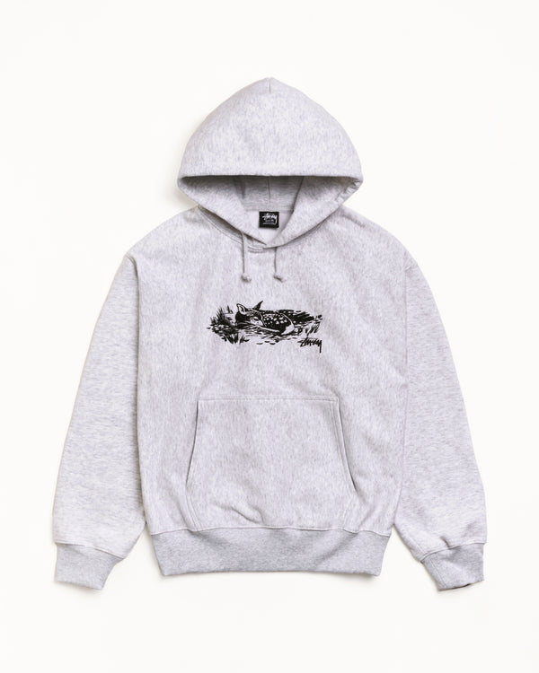 Stüssy - Men's Fawn Hood - (Ash Heather)