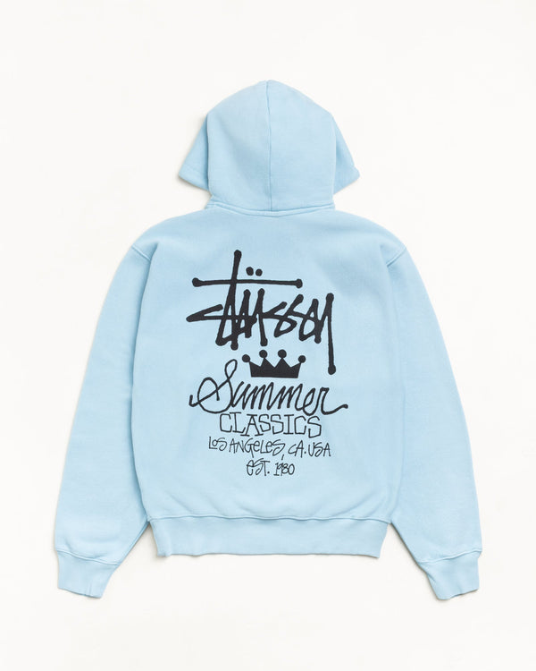 Stüssy - Men's Summer Classics Gar. Dyed Hood - (Sky Blue)