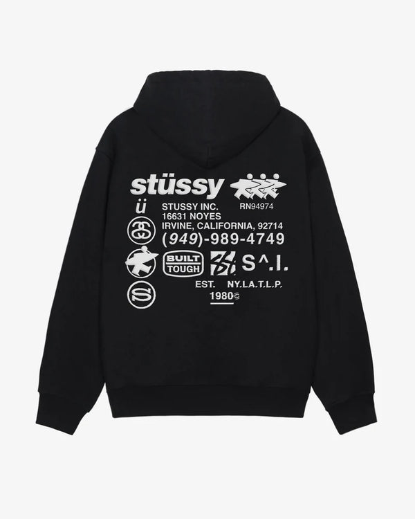 Stüssy - Men's DNA Zip Hood - (Black)