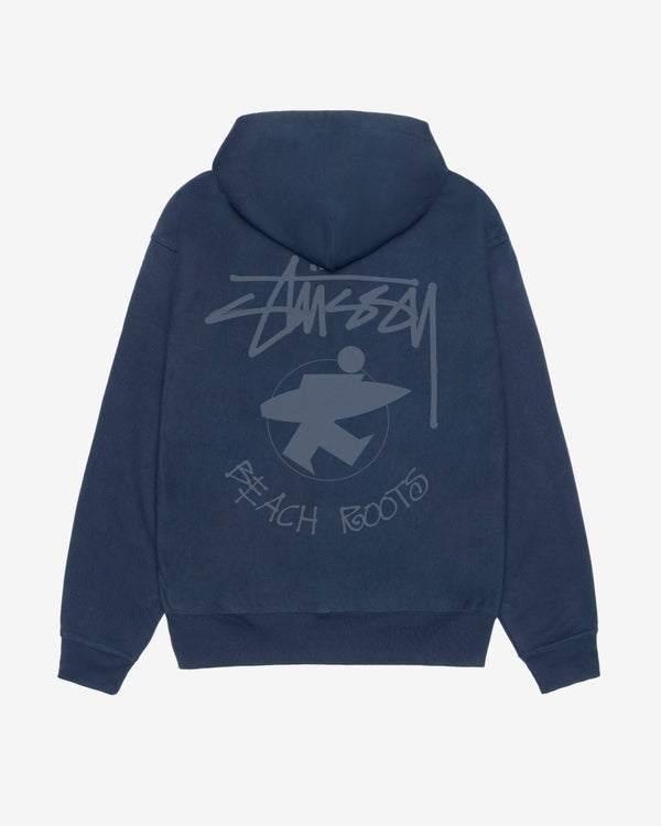 Stüssy - Men's Beach Roots Zip Hood - (Navy)