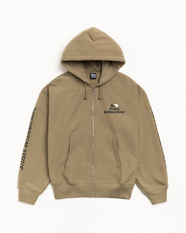 Stüssy - Men's International Zip Hood - (Army)