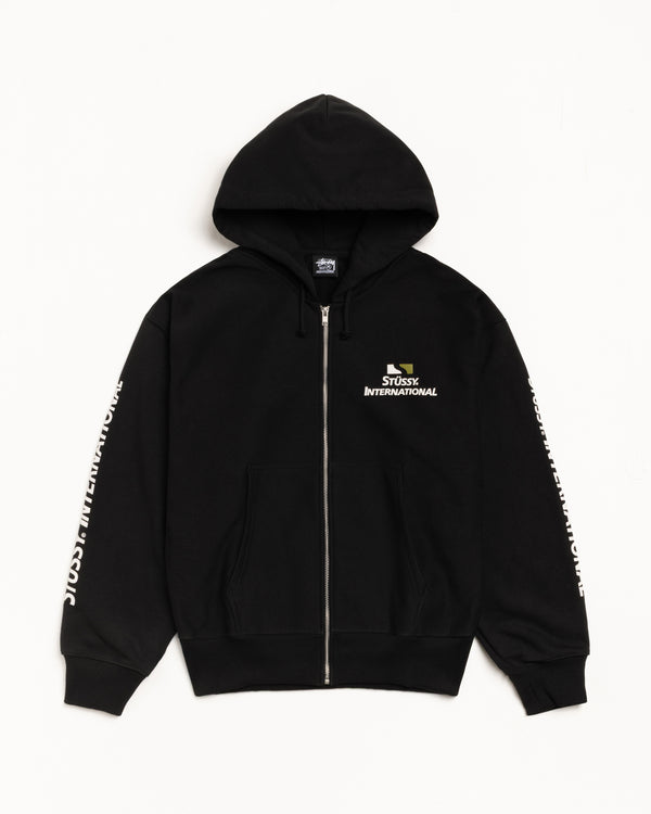 Stüssy - Men's International Zip Hood - (Black)