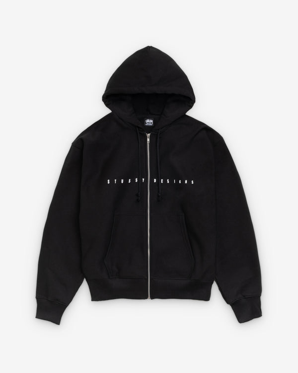 Stüssy  - Men's S Box Zip Hood - (Black)