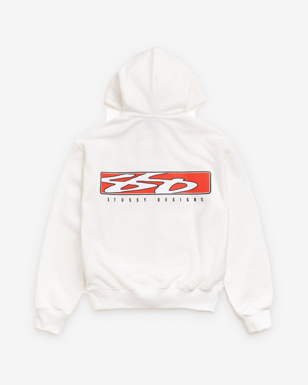Stüssy  - Men's S Box Zip Hood - (Off White)