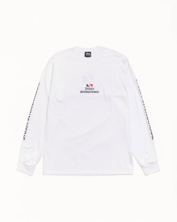 Stüssy - Men's International Long Sleeve Tee - (White)