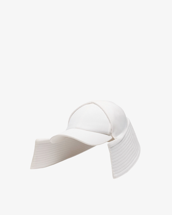 Jean Paul Gaultier - Women's Denim Drill Bob Marine Hat - (White)