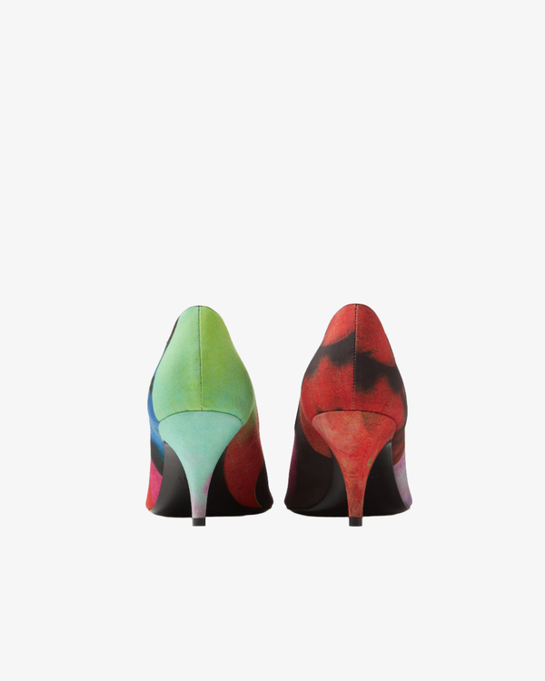 VERSACE_VERSACE - Women's Printed Pumps - (Print)_HEELS