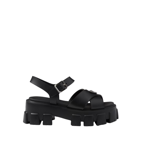 PRADA - Women's Platform Sandals - (Black)