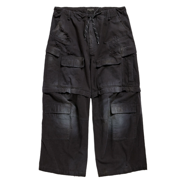 Balenciaga - Men's Cargo Pants - (1000 Black)