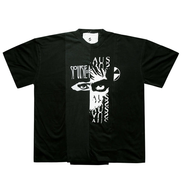 THE SALVAGES - 'Greatest Hits' Reconstructed Eyes OS T-Shirt  - (Black)