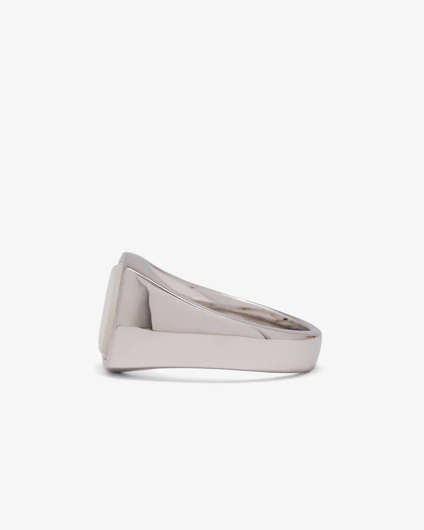 Tom Wood_Tom Wood - Kay Ring White Mop - (Silver)_RINGS