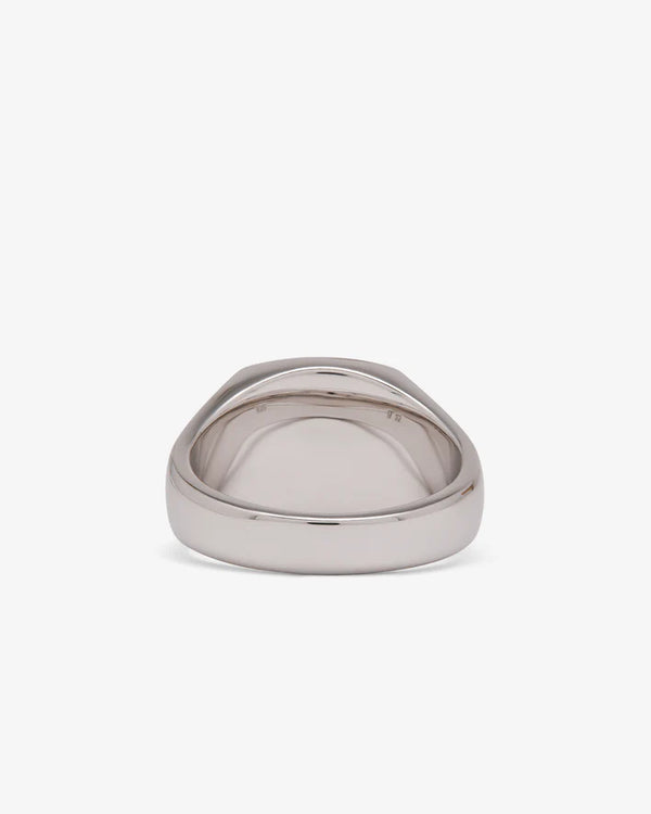Tom Wood_Tom Wood - Kay Ring White Mop - (Silver)_RINGS