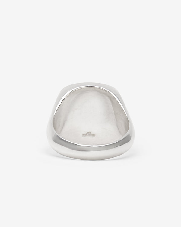 Bunney_Bunney - Stud Cushion Signet - (Silver)_RINGS