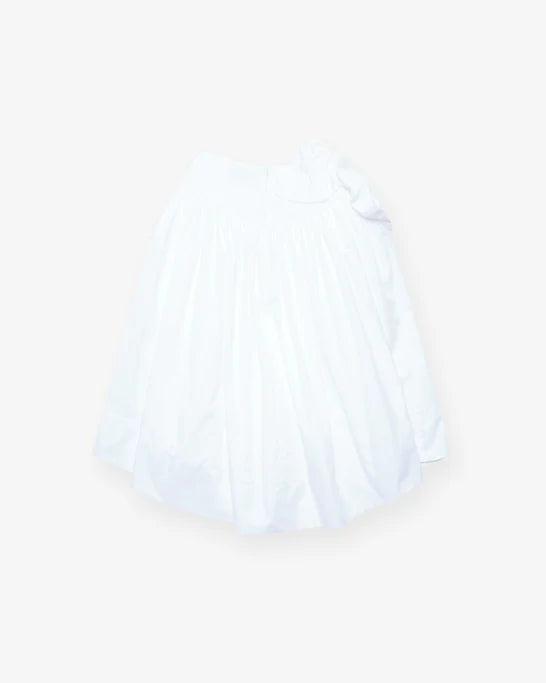 Simone Rocha_SIMONE ROCHA - Women's Pressed Rosette Basque Skirt - (White)_SKIRTS