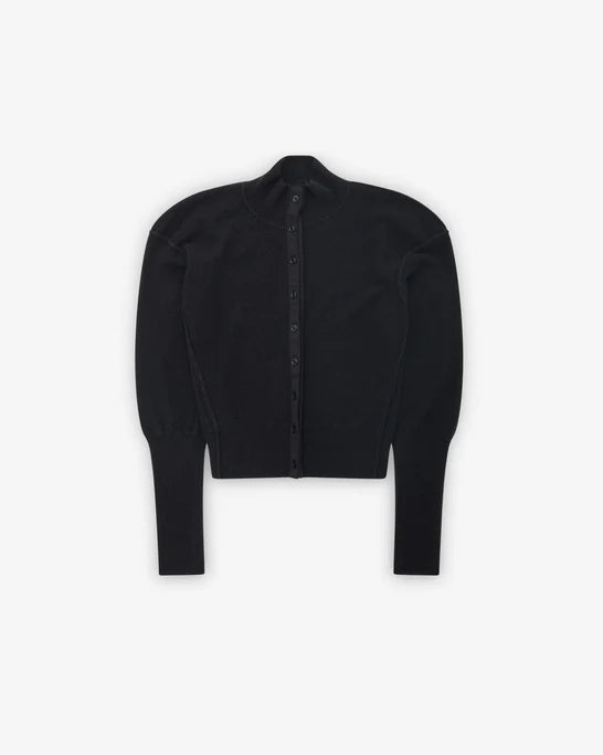 Torisheju_TORISHEJU - Women's Cardigan Knit - (Black)_CARDIGANS