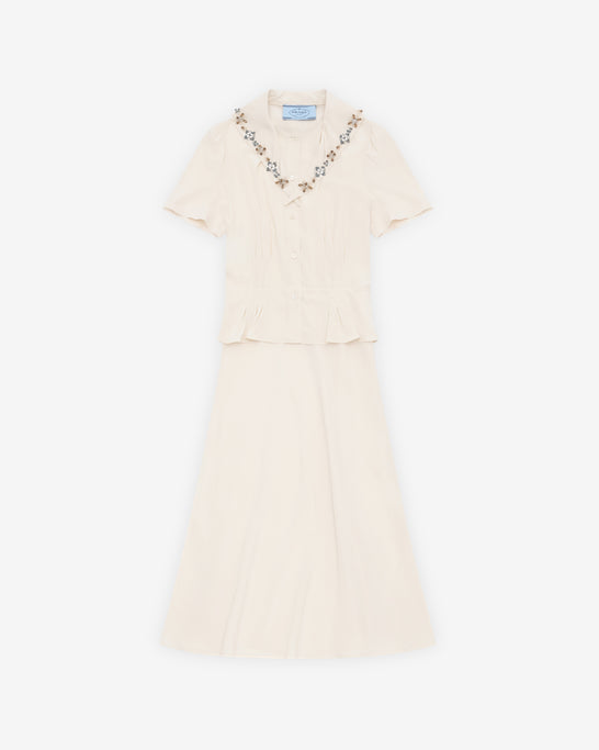 Prada - Women's Marocaine Woven Dresses - (Natural)
