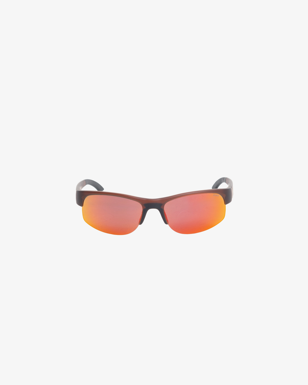 Stüssy -  Hiro Sunglasses - (Frost Brown/Red Mirror)