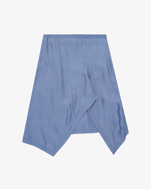 Lemaire - Women's Creased Foulard Skirt - (Light Blue)