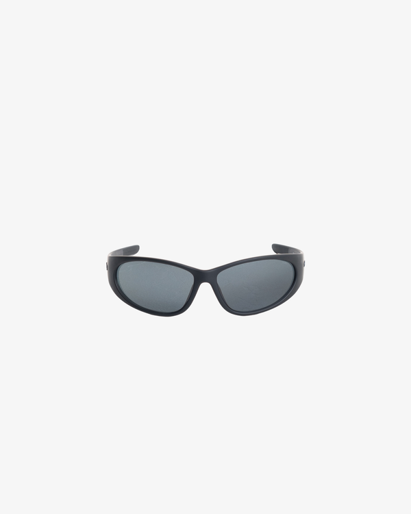 Stüssy -  Adrian Sunglasses - (Matte Rubber Black/Black)
