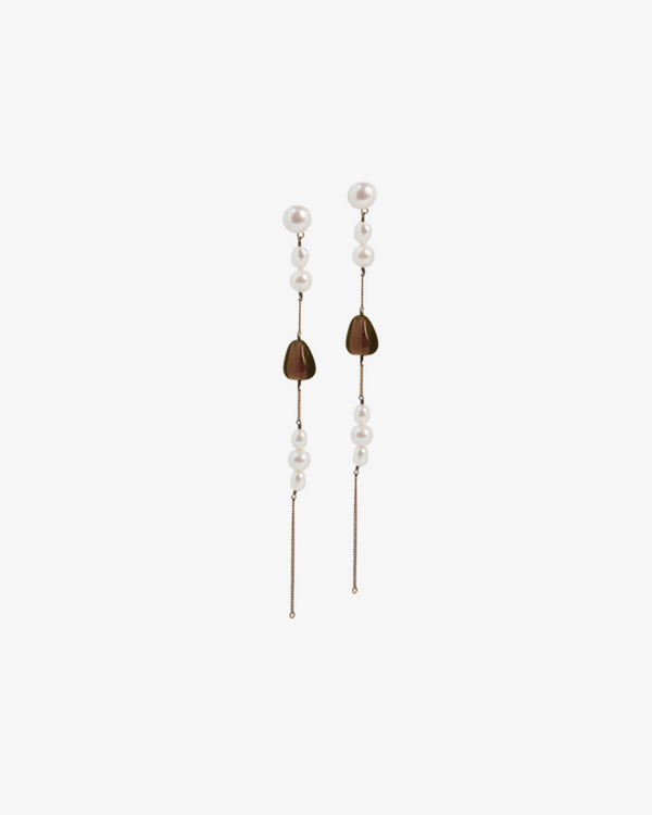 Dries Van Noten - Women's Earring - (Brown703)