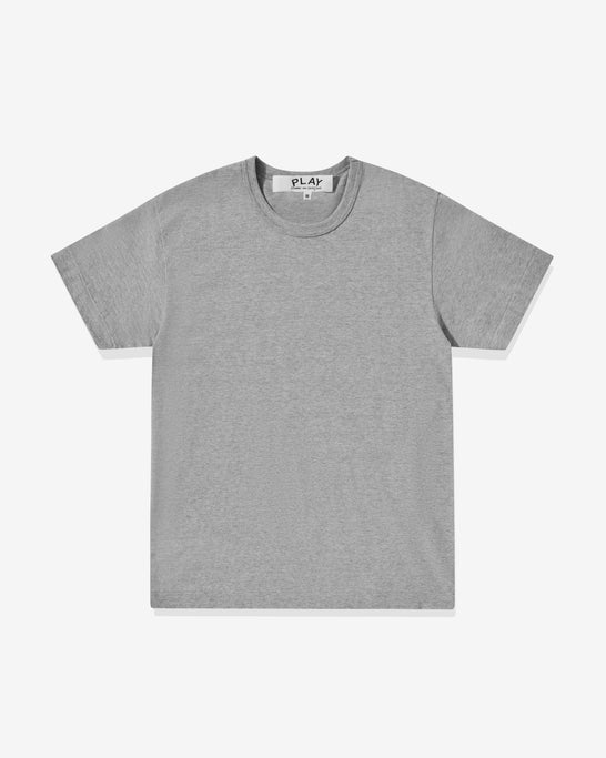 Play - Unisex Reverse Red Heart T-Shirt - (Grey)