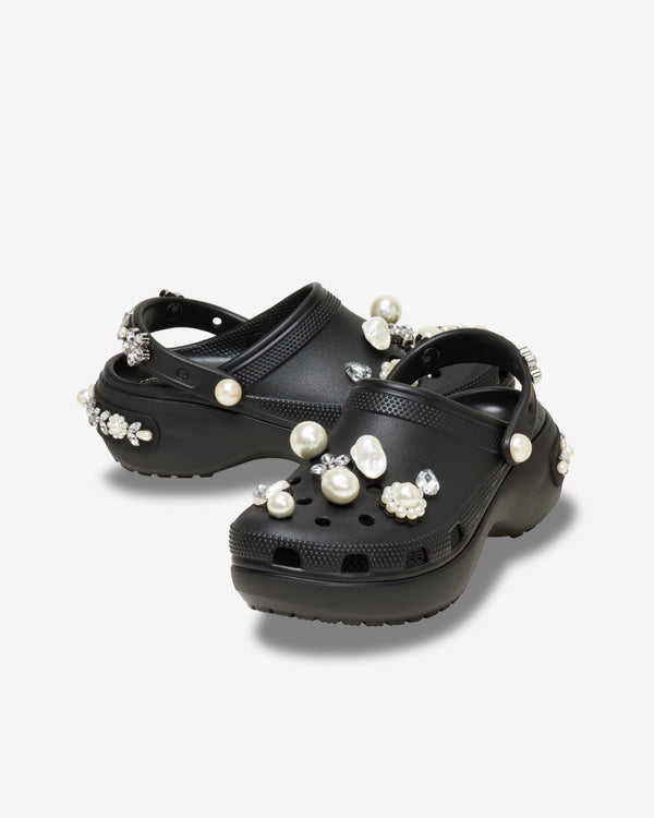 Simone Rocha_Crocs - Women's  Simone Rocha Platform Clog - (Black)_SHOES