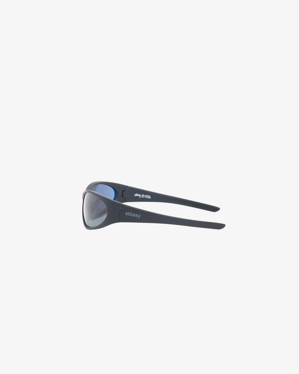 Stüssy -  Adrian Sunglasses - (Matte Rubber Black/Black)