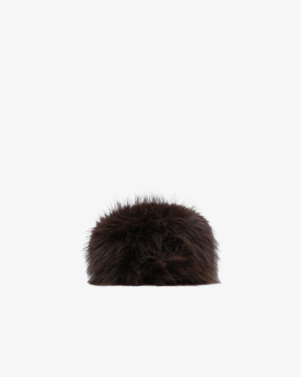 VAQUERA - Women's Racoon Tail Hat - (Brown)