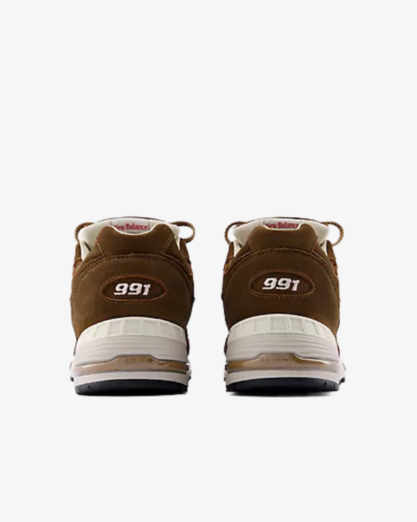 New Balance - Men's 991V1 Luxe Suede- (M991BR1)
