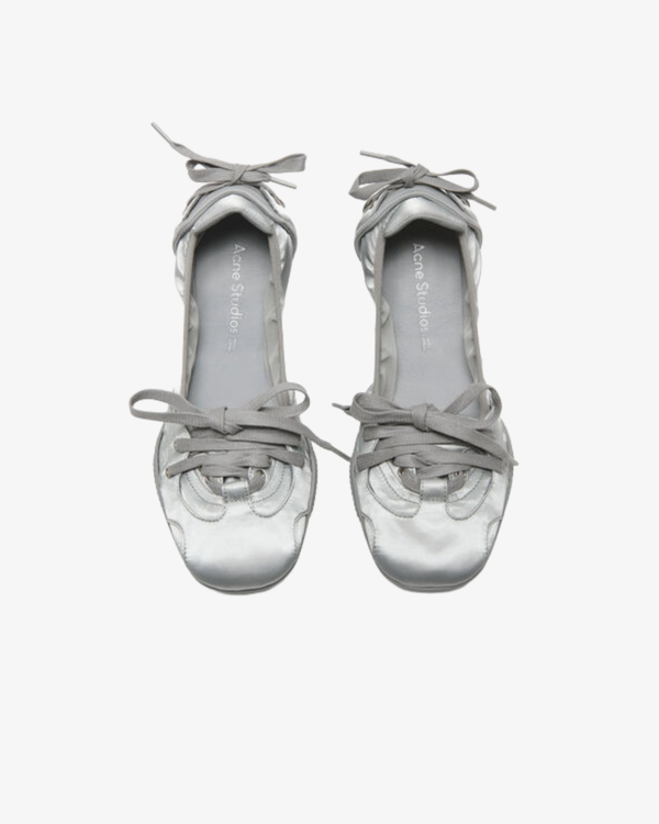 ACNE STUDIOS_ACNE STUDIOS - Men's Flat Shoes - (Light Grey)_FLAT SHOES