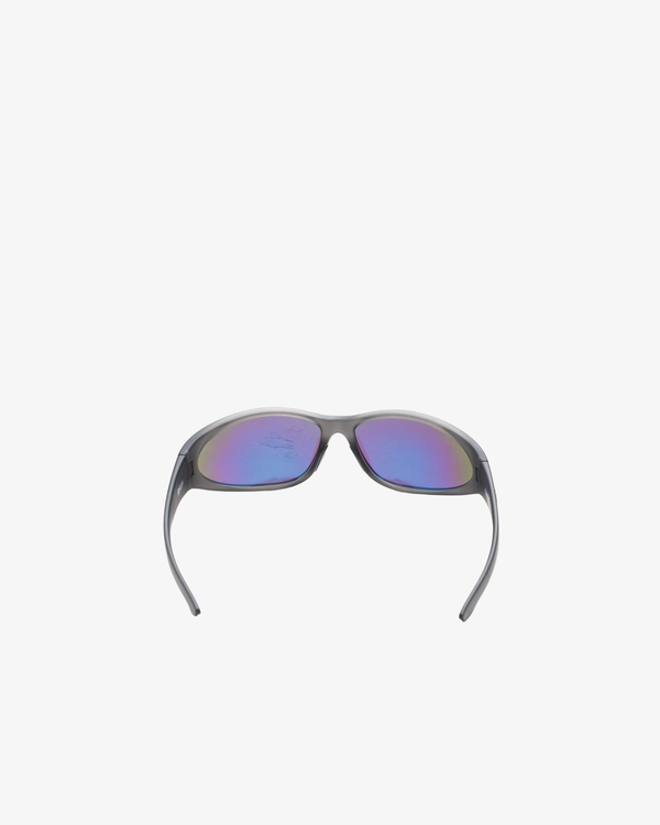 Stüssy -  Adrian Sunglasses - (Frost Grey/Green Mirror)