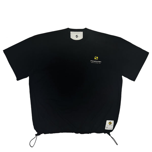 The Salvages - Amorph Logo Drawstring T-Shirt - (Black)