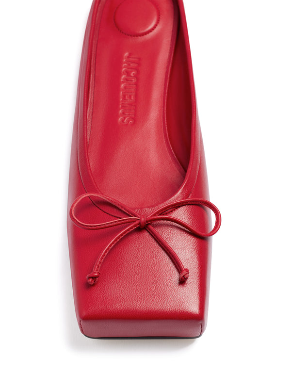 Jacquemus_JACQUEMUS - Women's Le Mules Plates Ballet - (Red)_SHOES