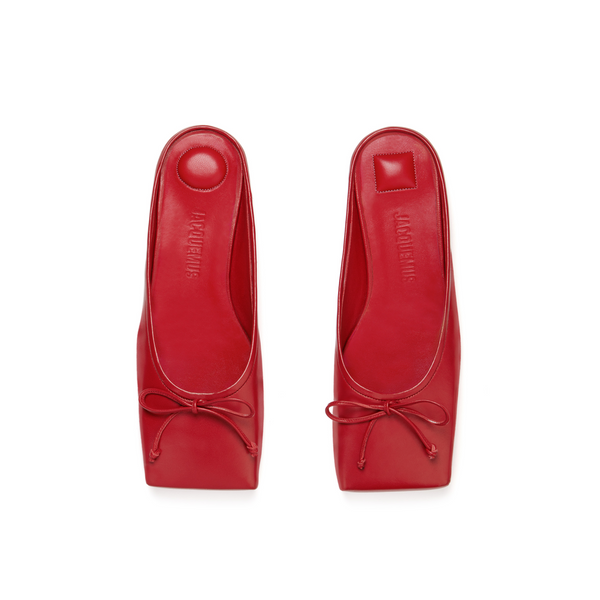 Jacquemus_JACQUEMUS - Women's Le Mules Plates Ballet - (Red)_SHOES