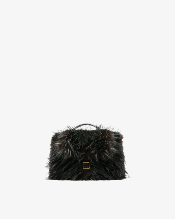 SACAI - Women's Faux Fur Muff - (Green564)