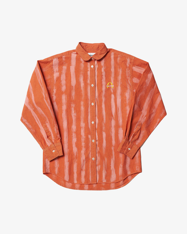 Doublet - Men's Magnetic Stripe Shirt - (Orange) AW24 24AW03SH146