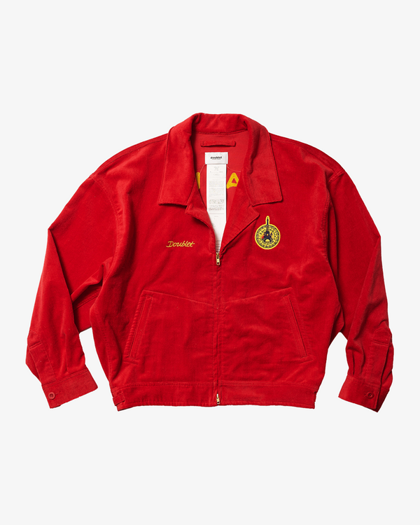 Doublet - Men's Corduroy Farmers Jacket - (Red) AW24 24AW29BL200