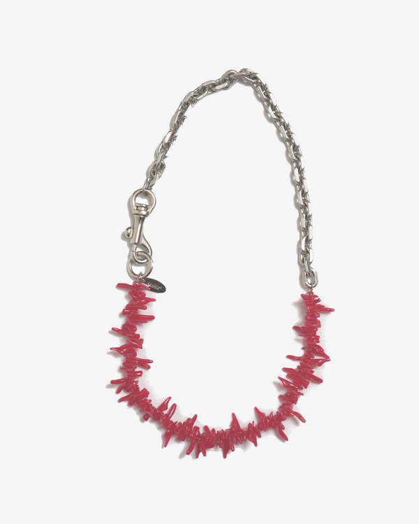 Doublet - Men's Thermal Coral Necklace - (Pink) AW24 24AW81AC28