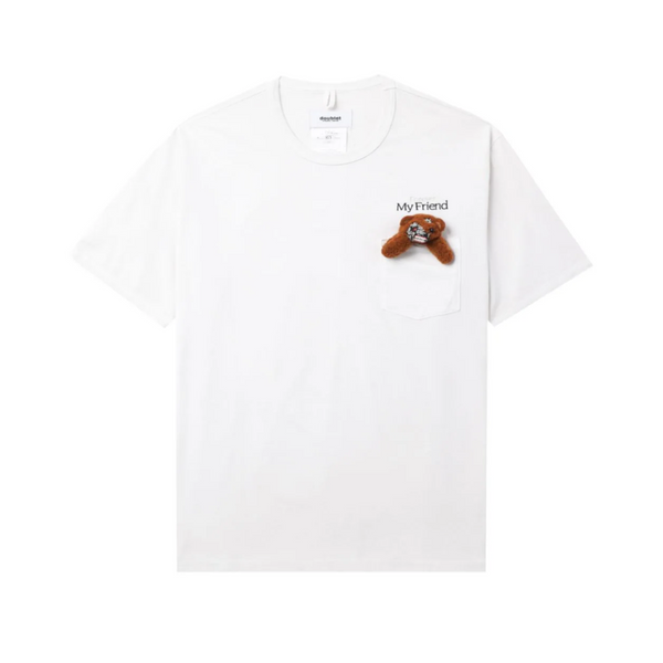 DOUBLET - Men's T-Shirt With My Friend - (White)