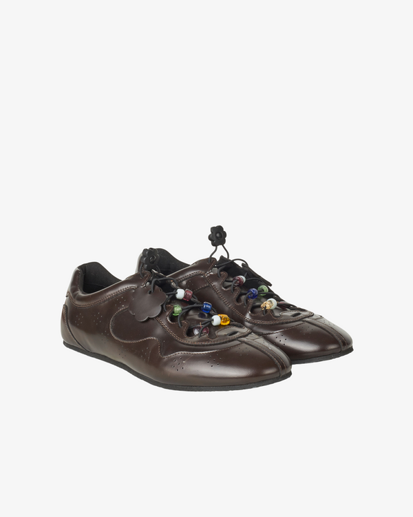 Cecilie Bahnsen_Cecilie Bahnsen - Women's Blaise Sneaker Leather - (Brown)_SNEAKERS