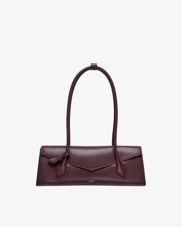 ALAÏA - Women's Teckel Flap Medium - (Burgundy)