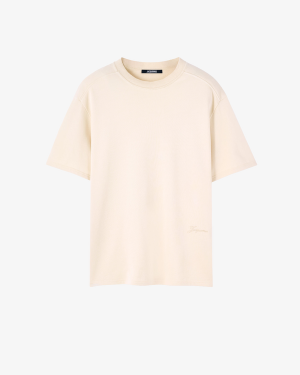 JACQUEMUS - Men's Le T-Shirt Fino Mc - (Beige130)