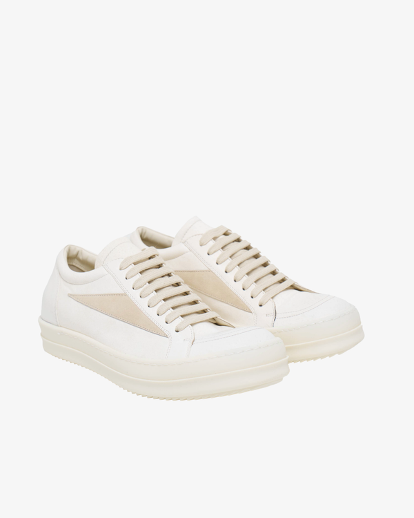 Rick Owens_Rick Owens - Men's Vintage Sneaks - (White1111)_SNEAKERS
