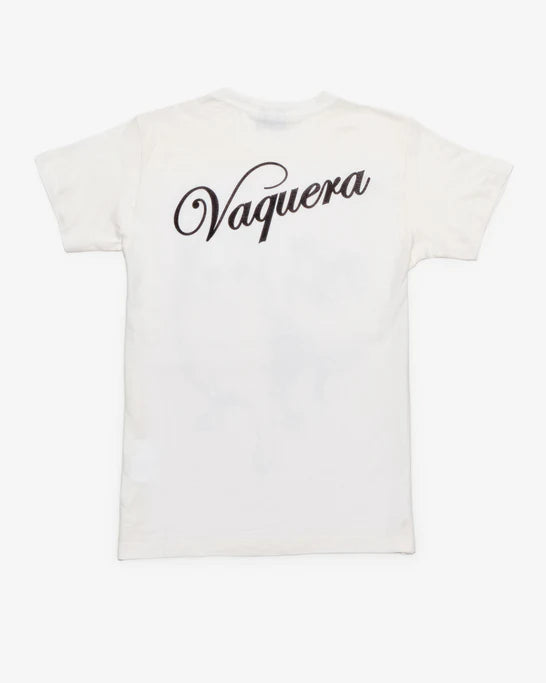 Vaquera_VAQUERA - Women's Pretty Boy Basic T Shirt Knit - (White)_TEES