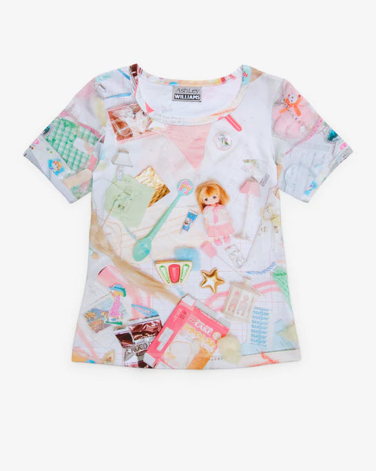 Ashley Williams - Women's Baby Tee - (Print)