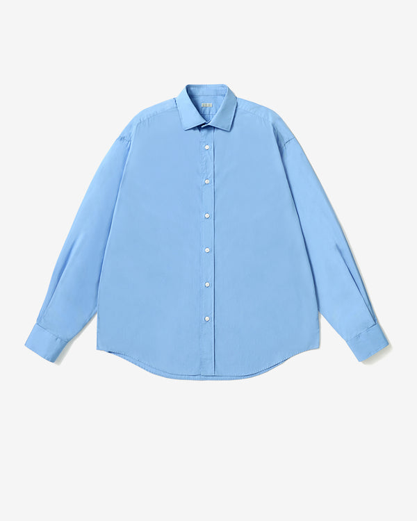 A.Presse - Spread Collar Shirt - (Blue)