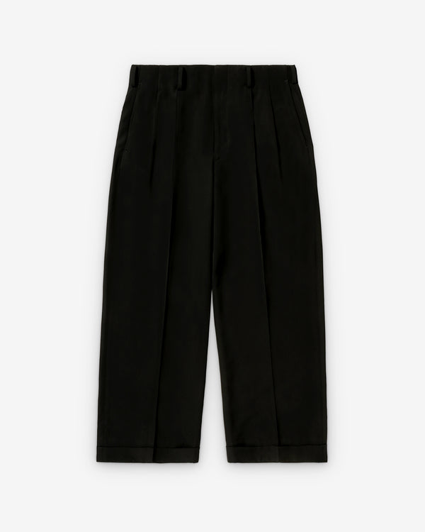 A.Presse - Rayon Wide Trousers - (Black)